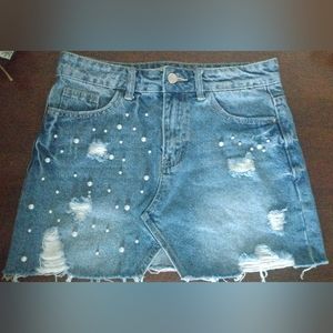 Denim skirt by Angel Kiss